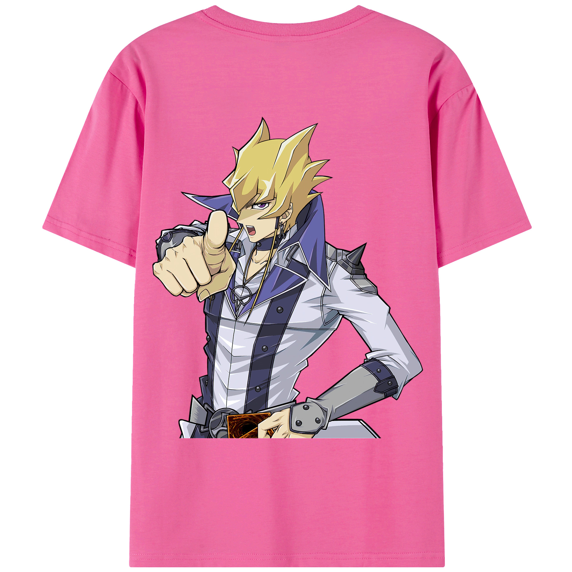 （画像用） 遊☆戯☆王 Yu-Gi-Oh! レディース半袖Tシャツ(バックプリント)